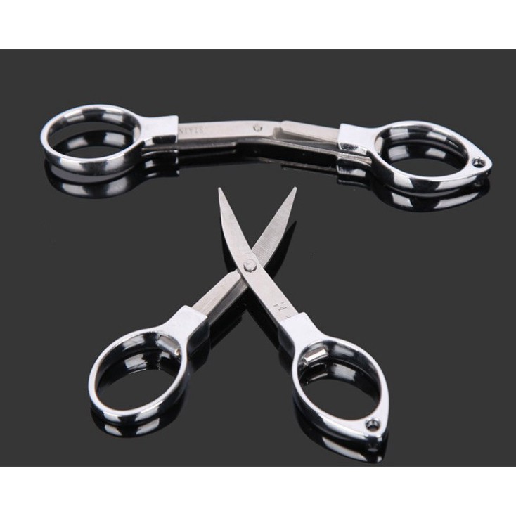 Kéo cắt thẻo Câu Đài – Câu Đơn Chống gỉ gấp gọn, màu sắc ngẫu nhiên.