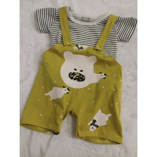 Set yếm quần cho bé