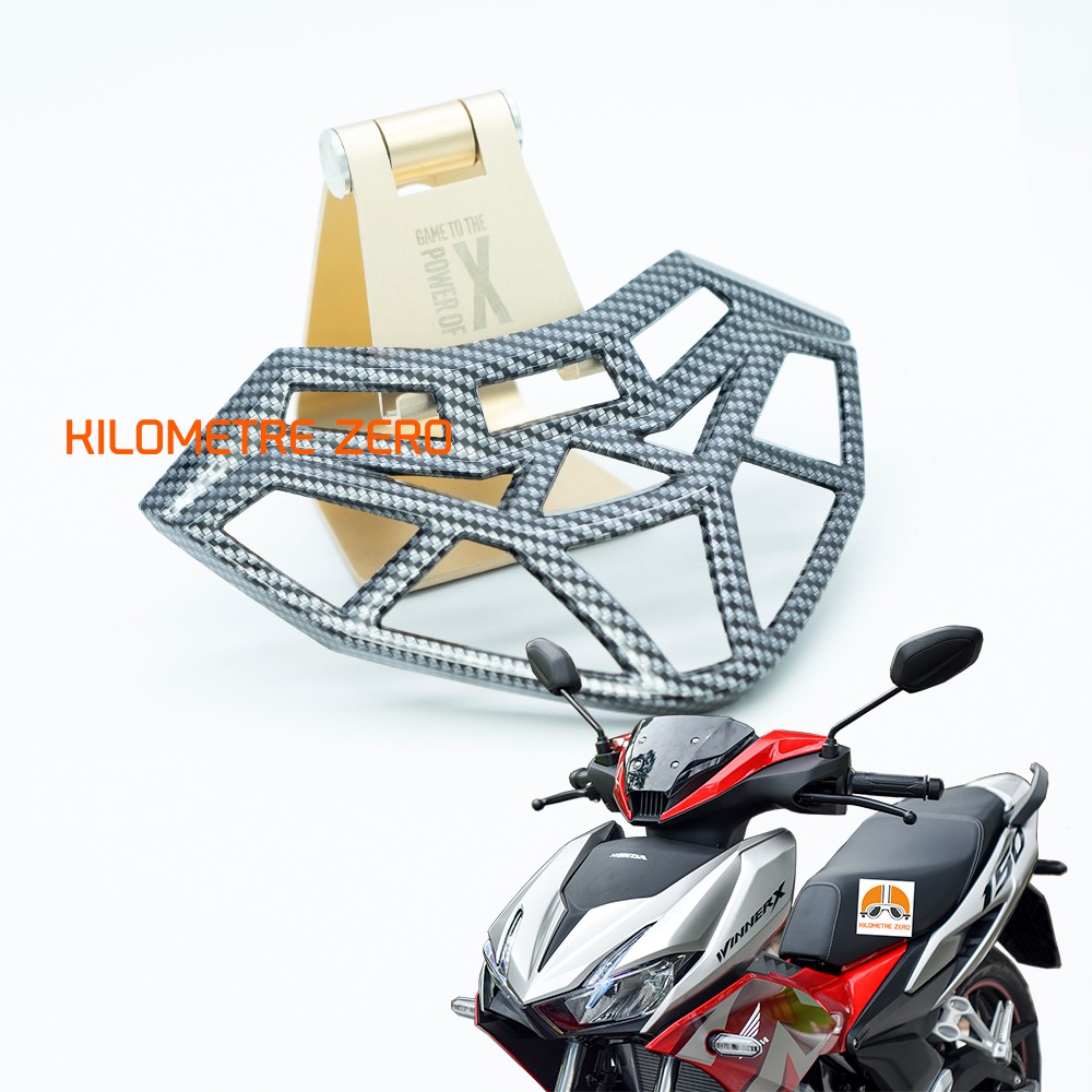 [CHÍNH HÃNG] Combo 5 Món Ốp Nhựa Xi Inox/Carbon Dành Cho Honda Winner X VT297