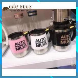 Ly/cốc tự khuấy giữ nhiệt lớn 450ml – Chính hang Auto Magnetic Mug – Khuấy café, thức uống  văn phòng