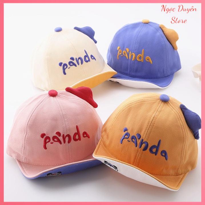 Mũ Cho Bé Trai Bé Gái Sơ Sinh Từ 6 Tháng Đến 24 Tháng Hình Gấu Trúc Panda