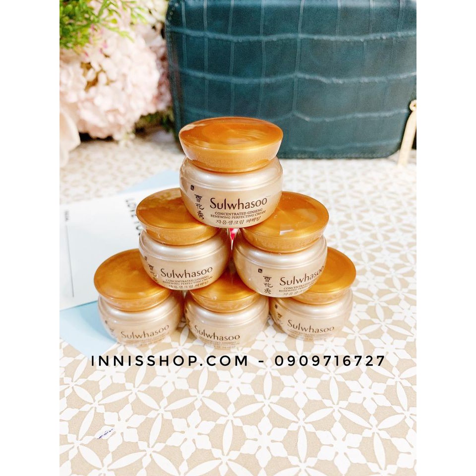 Kem dưỡng sâm Concentrated Ginseng Renewing PERFECTING Cream EX 5ml