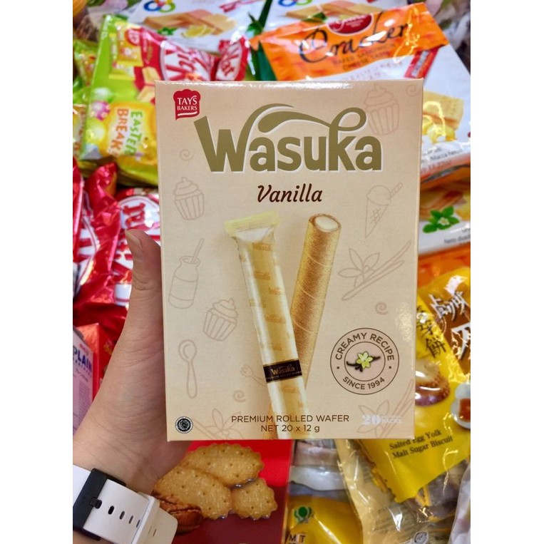 Bánh quế Wasuka Hộp 240G