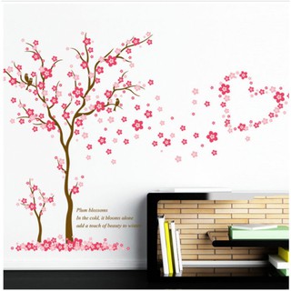 Decal dán tường- hoa đào