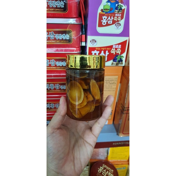 Sâm Tươi Hàn Quốc 6 Năm Tuổi Ngâm Mật Ong Hũ 250ml