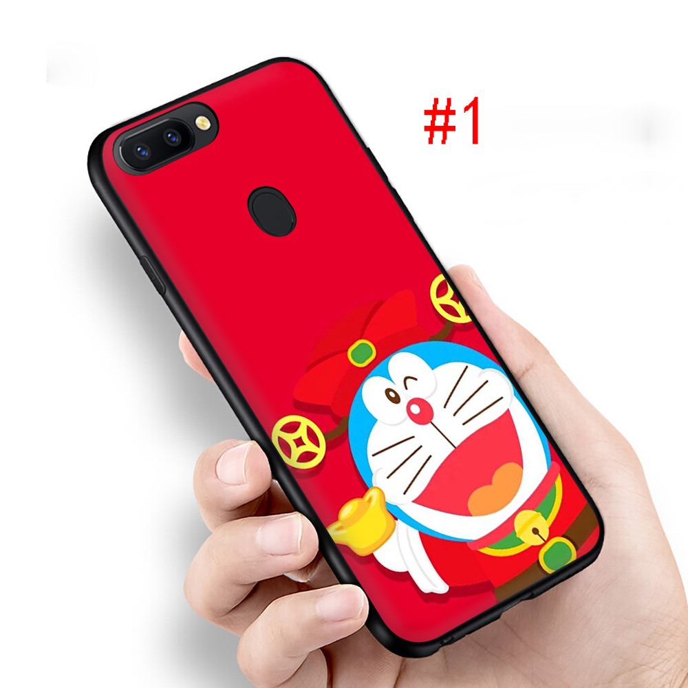 Cute Doraemon Soft Silicone Phone Case OPPO F11 A9 2019 R15 R9S R17 F17 F19 X2 Pro