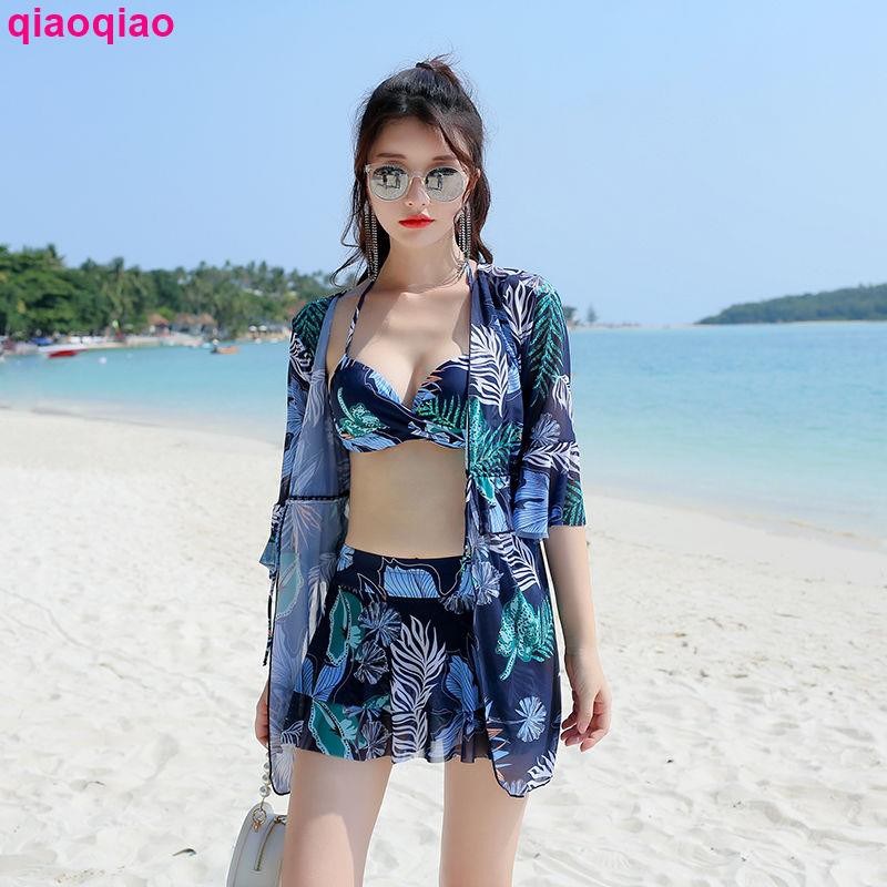 Set Đồ Tắm In Họa Tiết Hoa Phối Lưới Quyến Rũ Dành Cho Nữ | BigBuy360 - bigbuy360.vn
