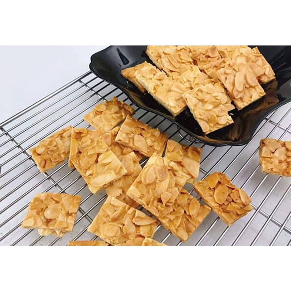 Bánh Ngói Hạnh Nhân 100g - dành cho người ăn Kiêng Giảm Cân, tập gym.