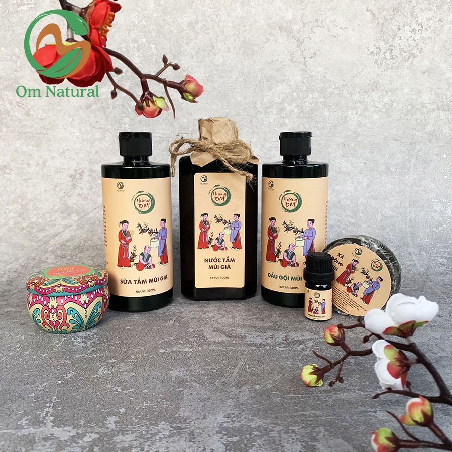 Sữa Tắm Mùi Già Dưỡng Trắng, Giảm Thâm Hương OM 310ml