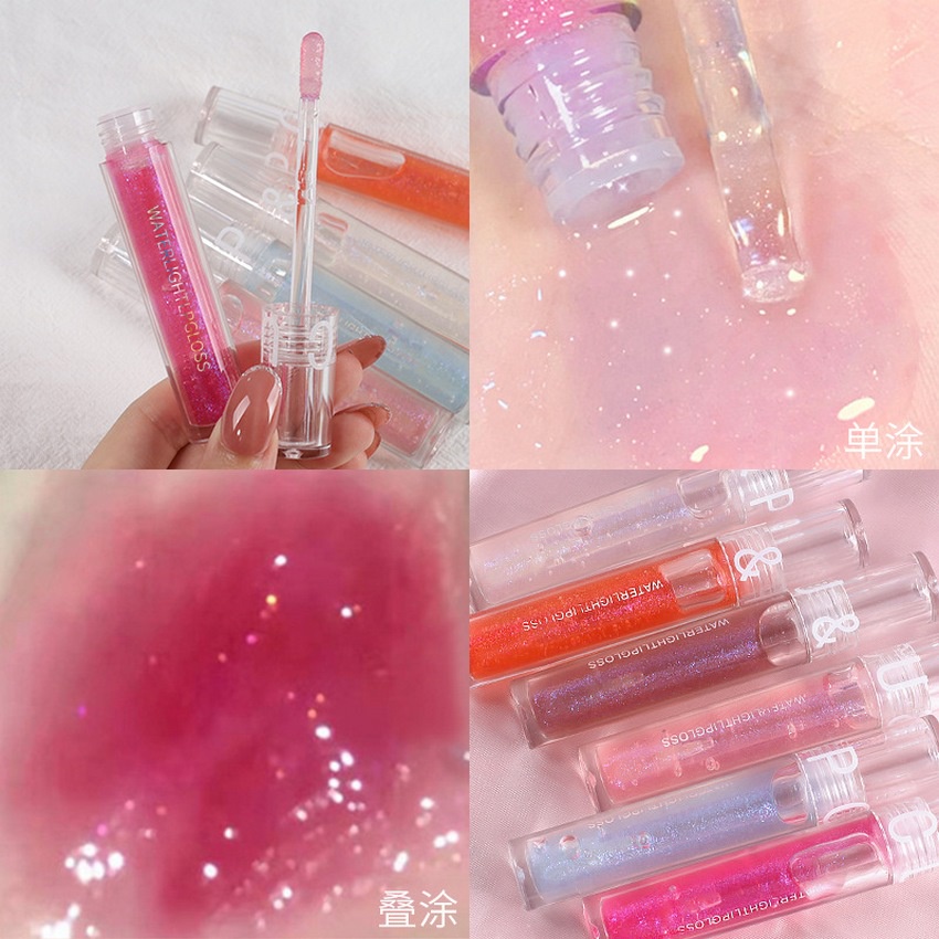 Son bóng Nội địa Trung nhũ lấp lánh giúp môi căng mọng GALA HOME