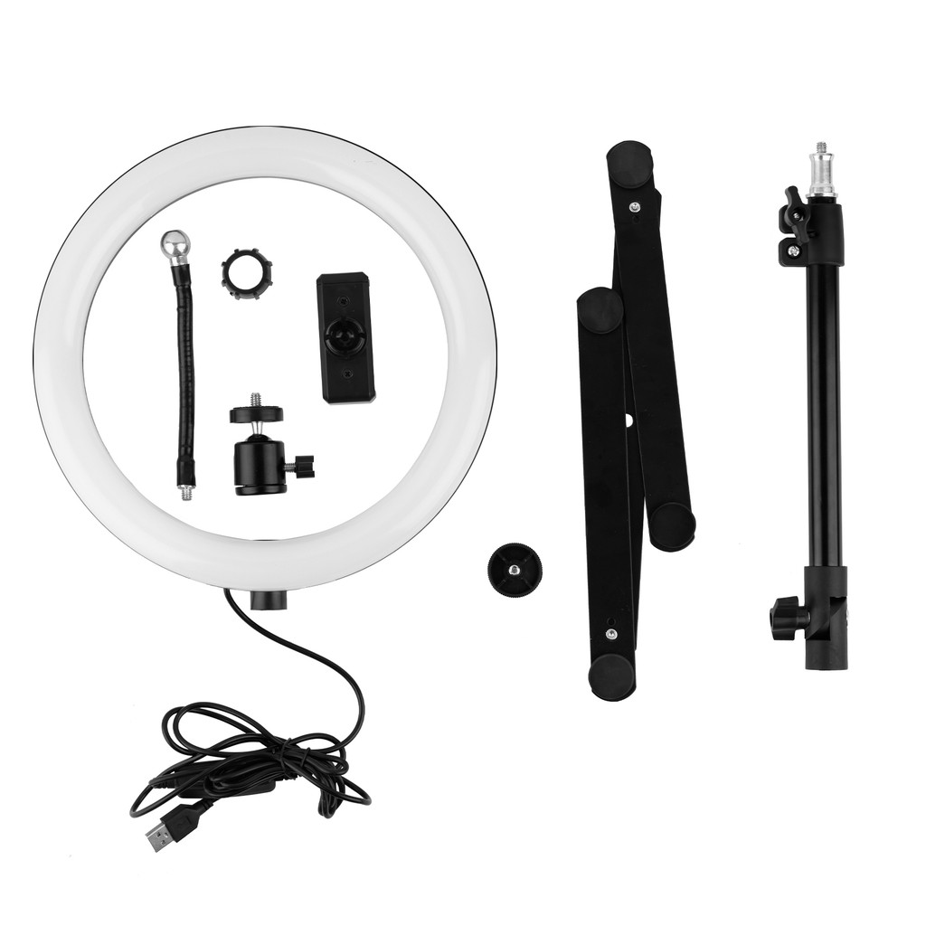 Chân đế để bàn Selens hỗ trợ chụp ảnh đồ ăn trên cao có đèn vòng 26cm