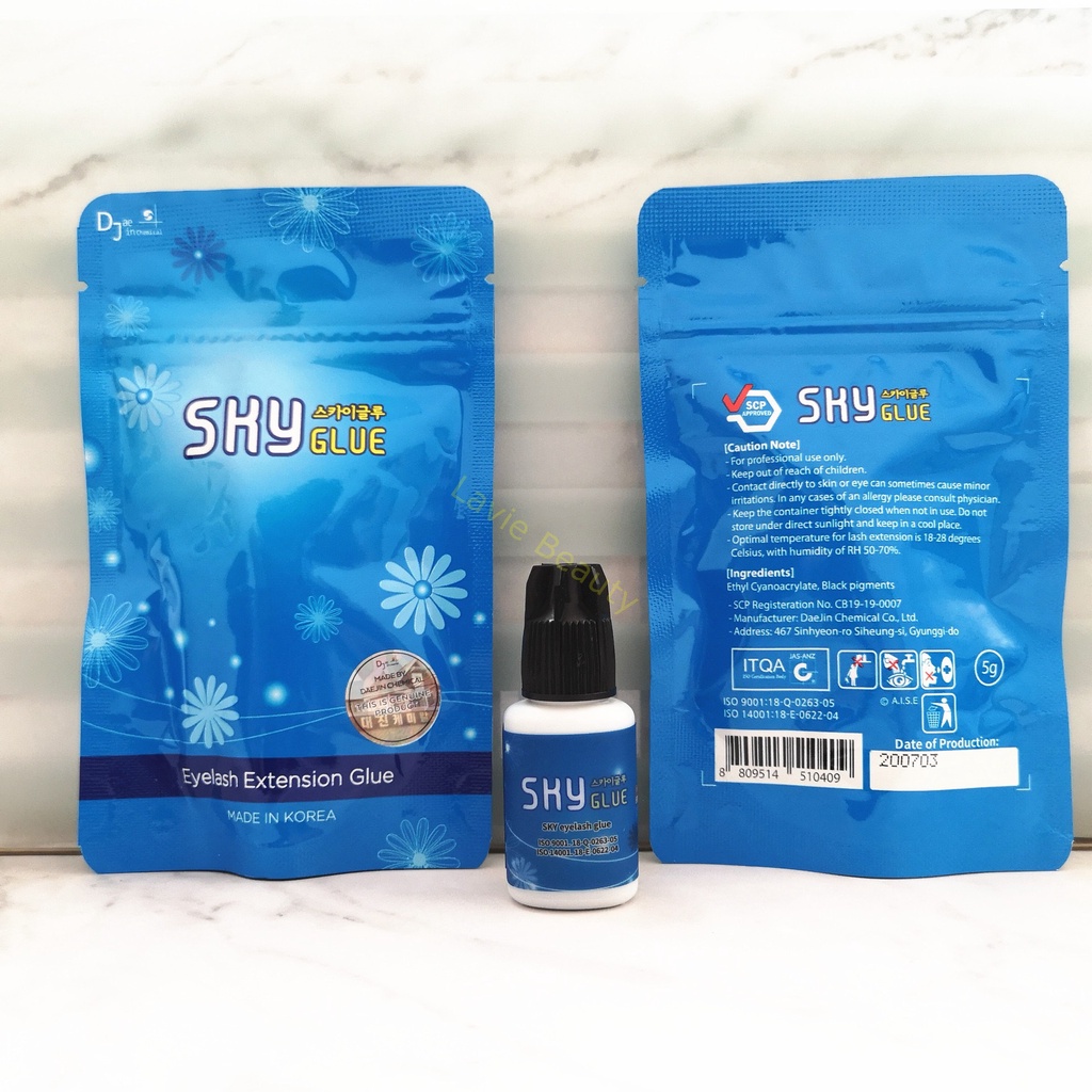 Keo nối mi Sky Glue S+ , D+ 5ml