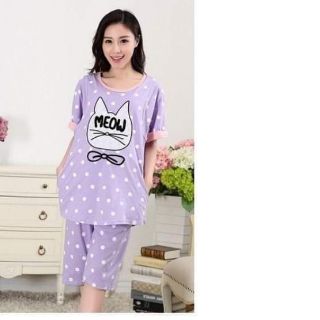 Bộ bầu cộc tay mặc nhà cho con bú
