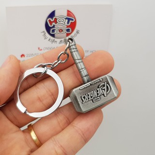 Móc khóa búa Thor Mjolnir Avenger 5cm