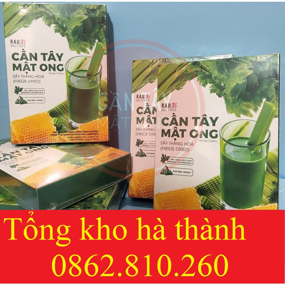 Bột cần tây mật ong Motree giảm cân nhanh cấp tốc an toàn detox giảm béo không phải thuốc giảm cân