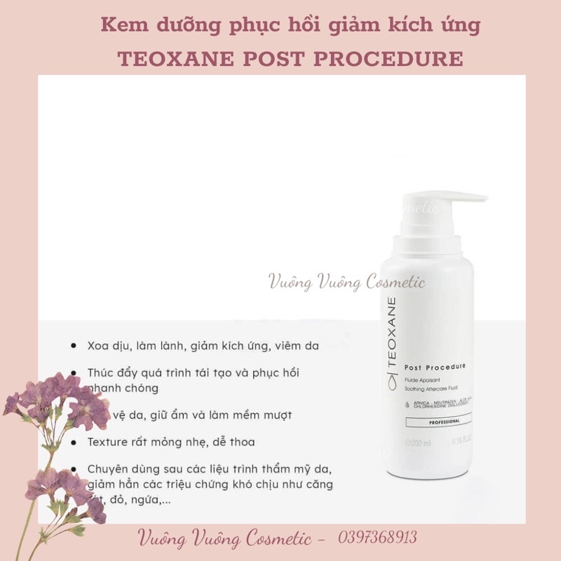 Kem Dưỡng Phục Hồi Da Teoxane Post Procedure