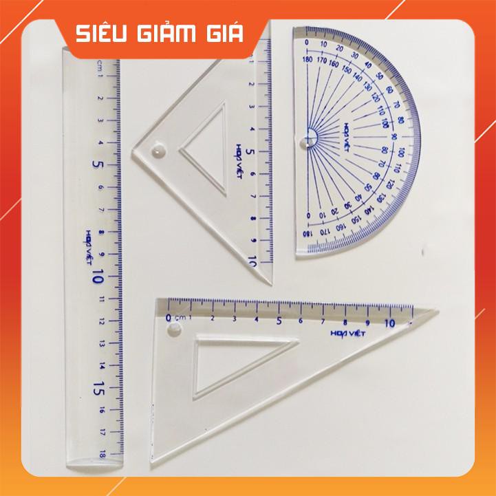 Bộ thước eke 4 món tân hải