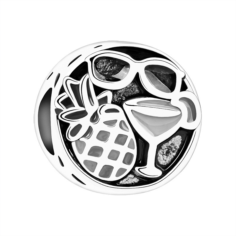 Hạt Bạc 925 Hình Bướm Làm Vòng Tay / Vòng cổ Thủ Công Thời Trang Cho Nữ