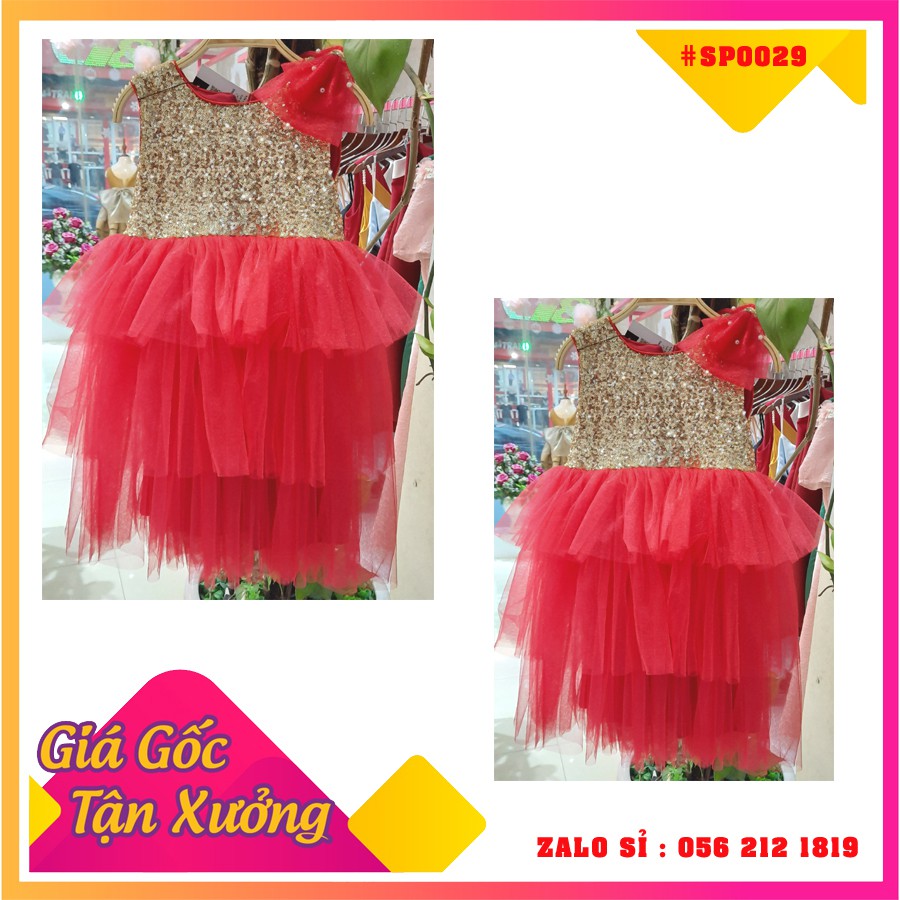 Váy thiết kế cao cấp chân voan bồng bềnh - Xưởng SỈ / LẺ Toàn quốc