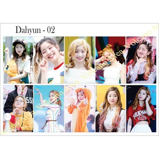[TWICE] Set sticker Dahyun (2 mẫu) - có nhiều mẫu Kpop