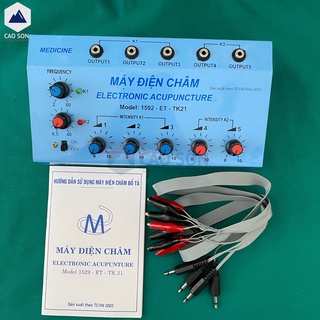 Máy điện châm 5 giắc