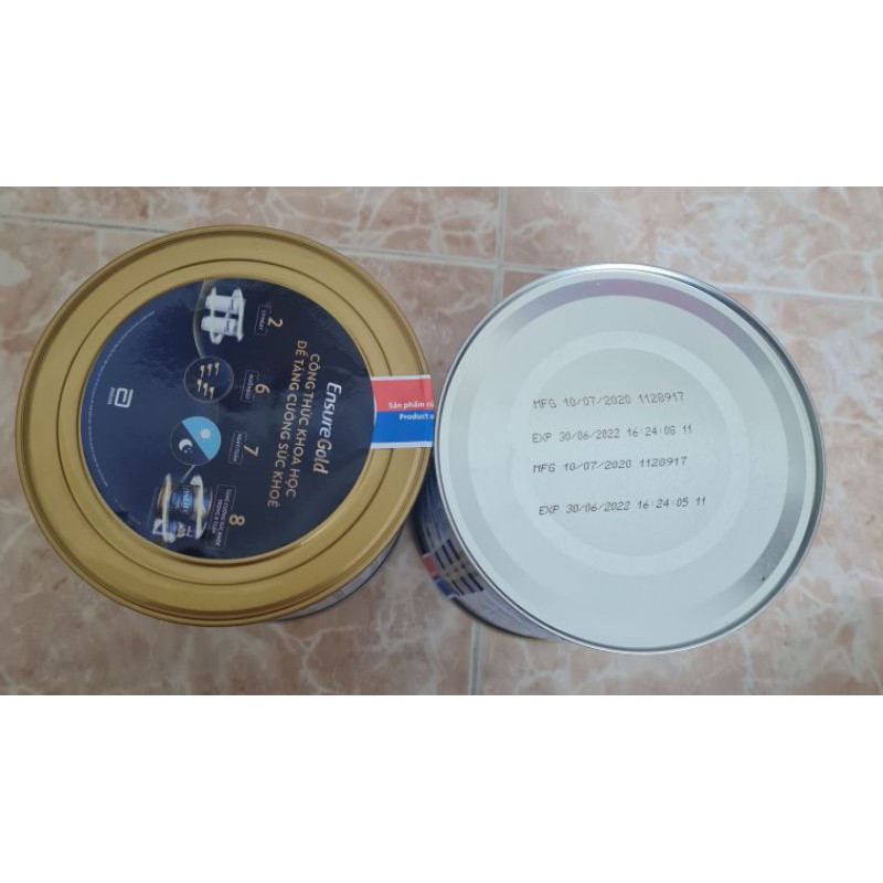 Lon Ensure Gold 850g hương vani