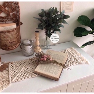 [Giá Ưu Đãi] Khăn Trải Bàn Macrame Phong Cách HQ ,Trang Trí Bàn Ăn Phong Cách Bắc Âu