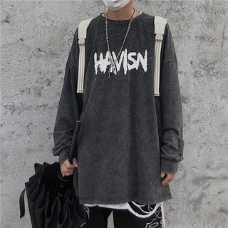 Áo sweater nam form rộng, áo thun nam sweater form rộng tay dài loang mặc nhà đi chơi thời trang unisex ulzzang hàn quốc