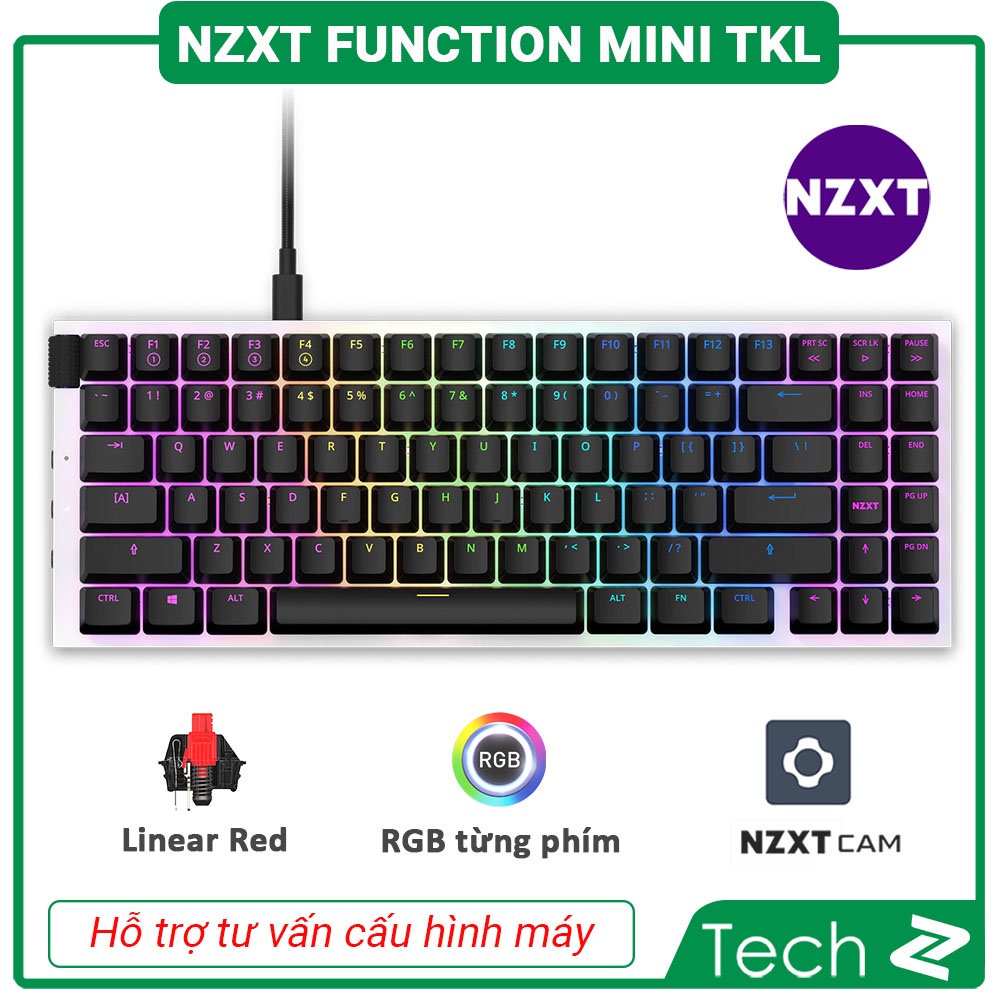 Bàn phím cơ NZXT Function Mini TKL