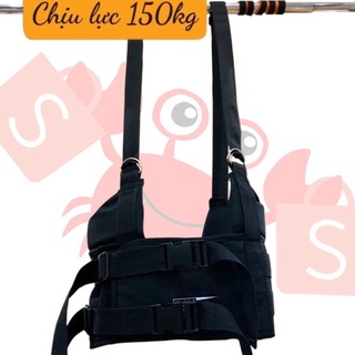 Spinal Bell - Đai Treo Xà Đơn Kéo Dãn Cột Sống Lưng- Cải Tiến Đệm Nách - Cải Thiện Thoát Vị Thoái Hóa