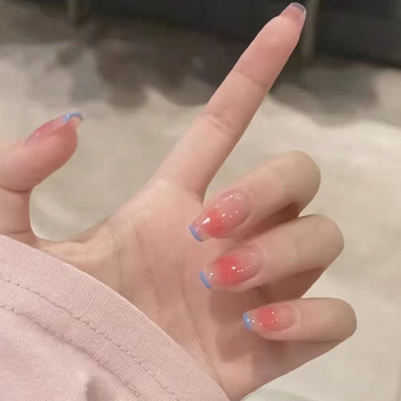 Set 24 móng giả N479 dáng móng dài ( Tặng kèm keo và dũa )