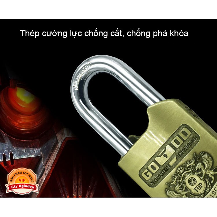 Khóa Báo động Siêu xịn TOP LOCK chống Cắt Phá - Bảo vệ nhà, cửa hàng, kho, Giải pháp Chống trộm Hữu hiệu