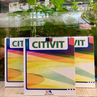 Hộp 20 ống citivit bổ sung MULTIVITAMIN cho bé phát triển toàn diện