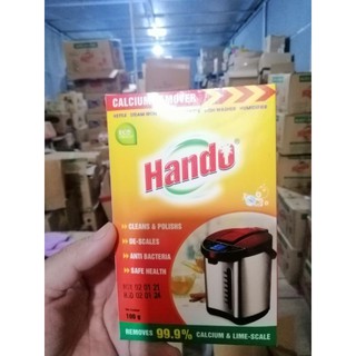 Bột tẩy cặn vôi canxi ấm đun hando
