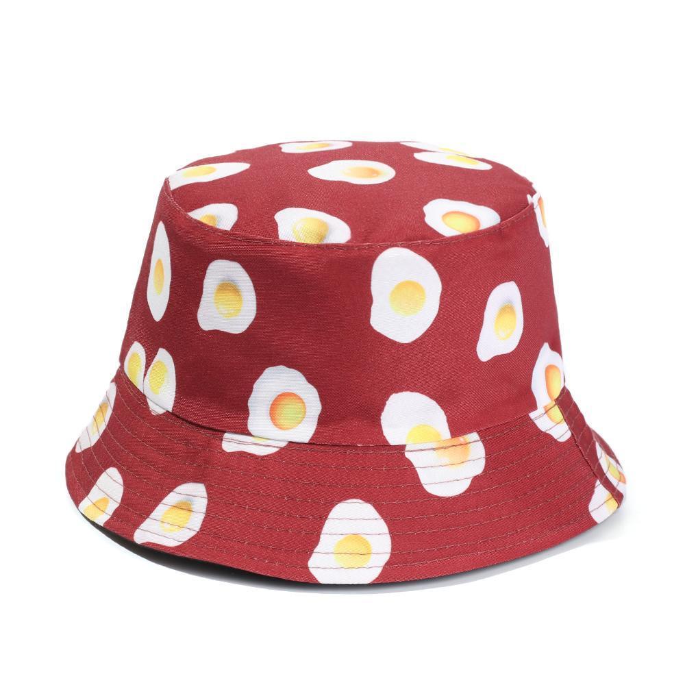 Nón Tai Bèo Cotton Hai Mặt Họa Tiết Bầu Trời Đầy Sao Màu Cầu Vồng Phong Cách Hip hop Thời Trang