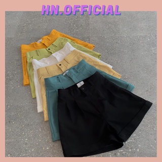 Quần short nữ gập gấu