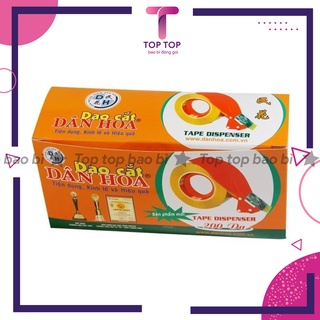Dao cắt băng dính, băng keo 1kg cầm tay 5cm Dân Hoa cỡ đại