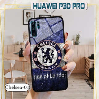 Ốp đội bóng Huawei P30 Pro  - Lưng kính cường lực