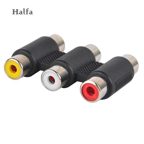 Đầu nối dây cáp âm thanh 3 cổng RCA