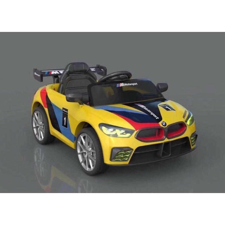 Oto điện trẻ em 808 kiểu dáng BMW cao cấp tự lái và điều khiển từ xa