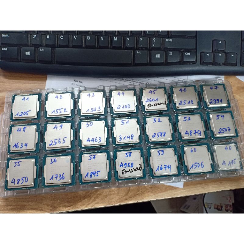 Cpu E3-1220v3 cũ socket 1150 lắp các dòng main h81/b85/h97/h87 có card vga rời!