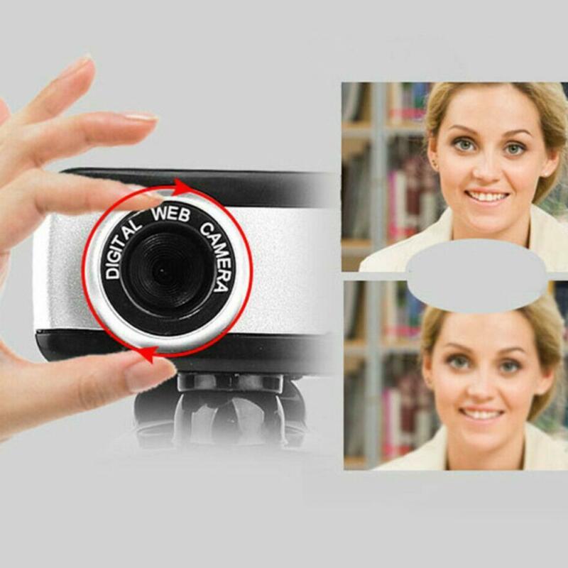 Webcam Hd Usb 2.0 Có Kẹp Gắn Micro Cho Pc Laptop