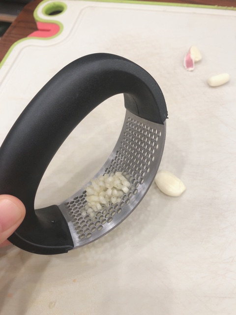 Garlic Press - Dụng cụ dập tỏi, ép tỏi, nghiền tỏi inox, dụng cụ nghiền tỏi bằng thép không gỉ