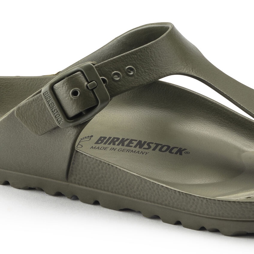 Dép Xỏ Ngón Nam, Nữ BIRKENSTOCK Gizeh EVA Khaki BCK1019143 Màu khaki