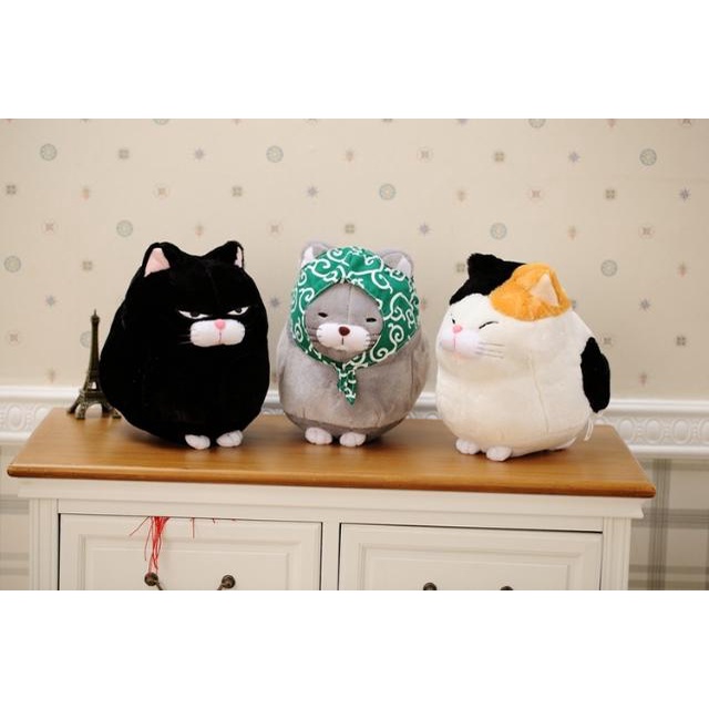 Gấu bông Mèo Bông Amuse Hàng Cao Cấp 30-40cm PIKAA