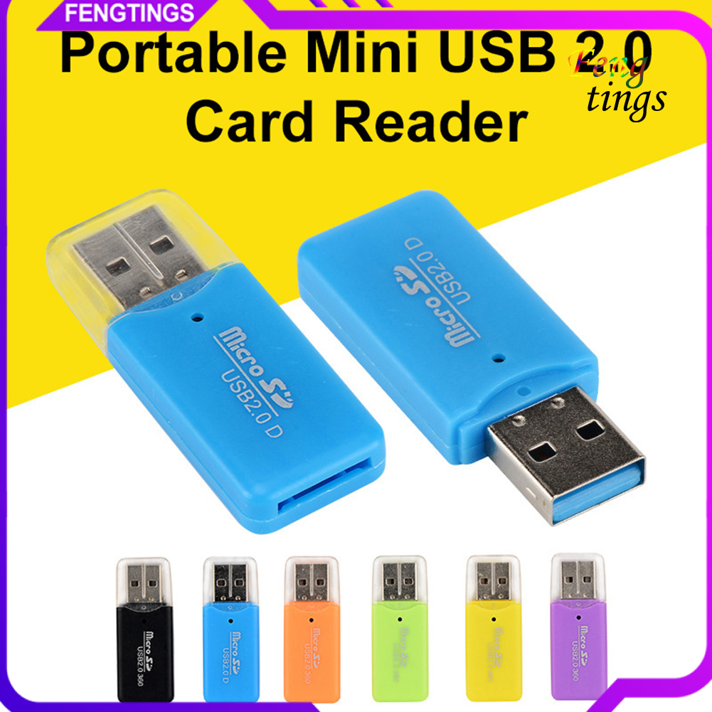 Đầu đọc thẻ nhớ mini Usb 2.0 Tf Micro Sd cho máy tính bàn/ máy tính xách tay/ K1