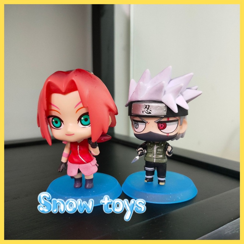 Mô hình Naruto - 6 mẫu tùy chọn: Kakashi Uchiha Sasuke Sakura Naruto lục đạo Uchiha Obito Uchiha Itachi - Cao 7cm
