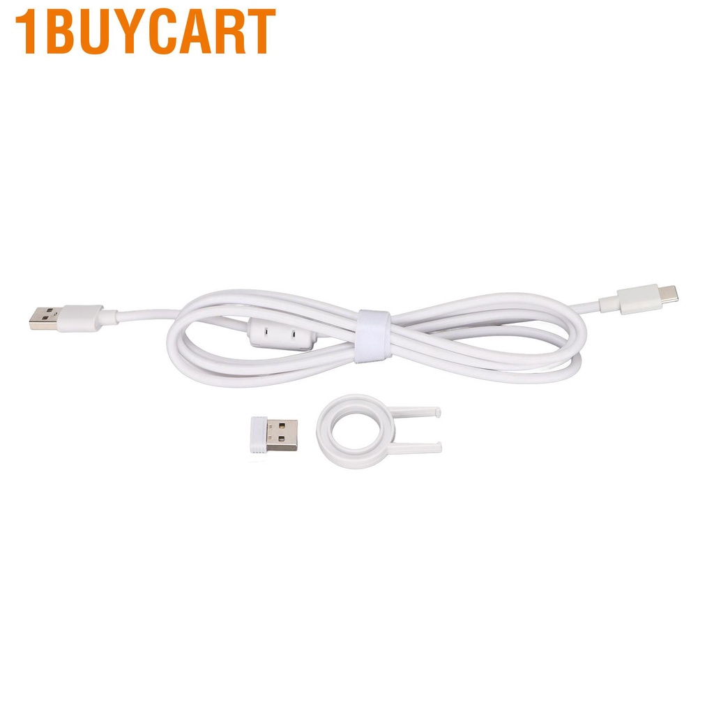 Bàn phím cơ không dây 1buycart 2.4 G 68 màu trắng cho Windows Android IOS