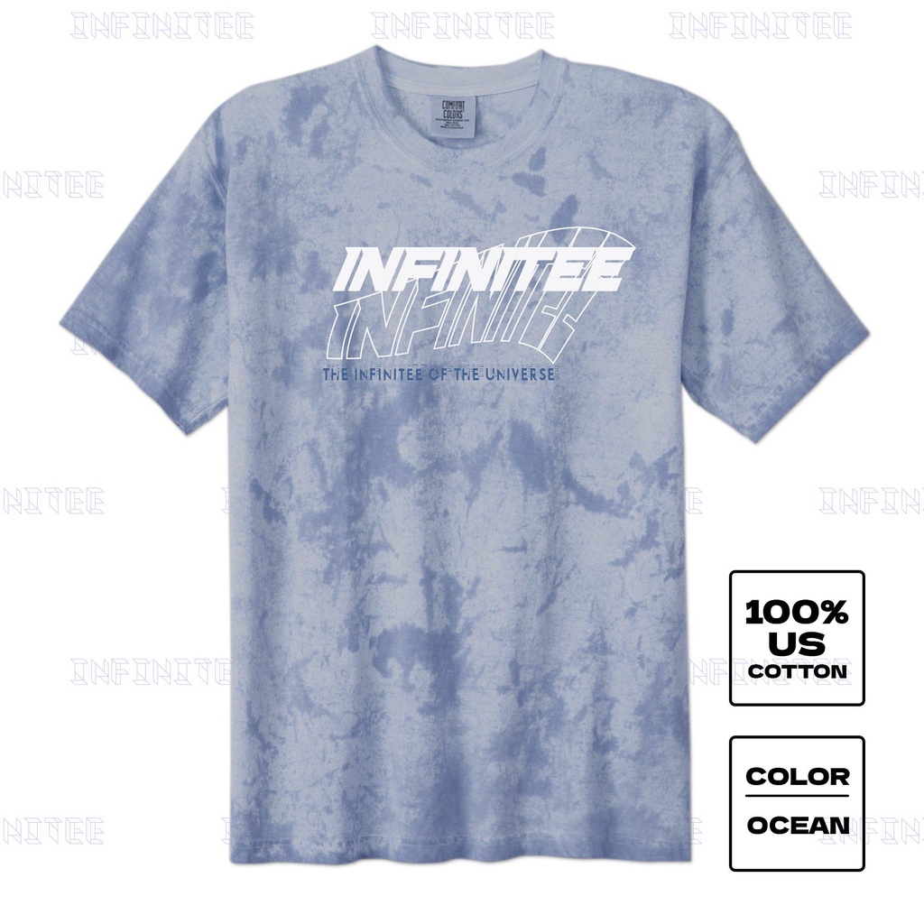 Áo thun Signature INFINITEE Tie-dye màu loang - 100% US Cotton