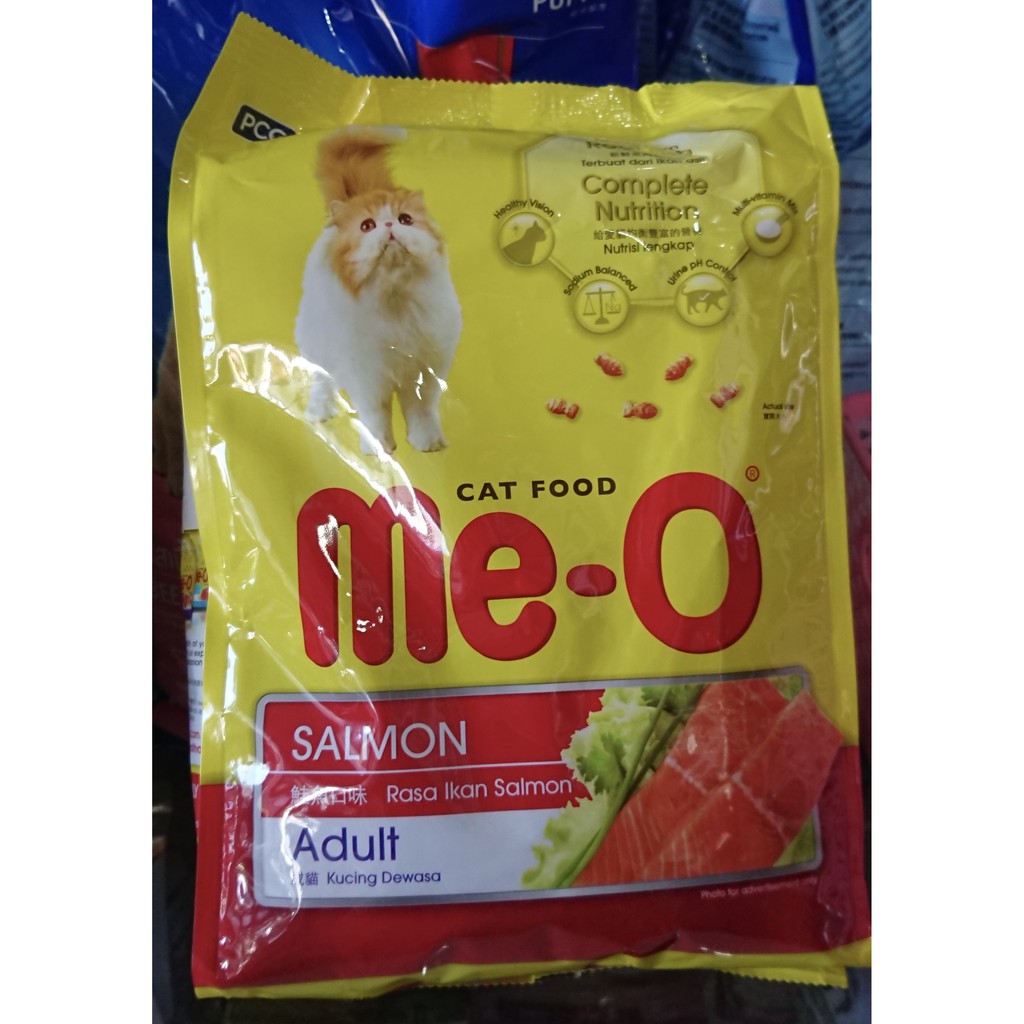 Thức ăn cho mèo trưởng thành MEO vị cá hồi gói (1,1KG)